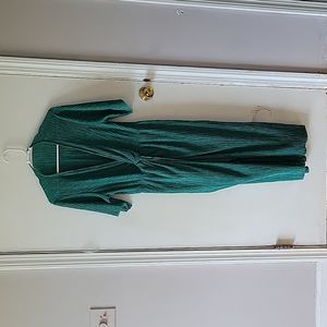 All in favor green dress